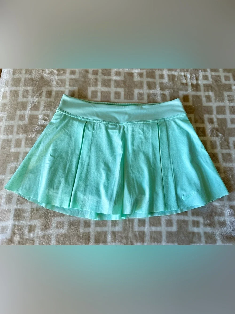 Nike Light Aqua Pleated Skater Skort